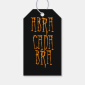 Étiquette cadeau Abracadabra (Dos)