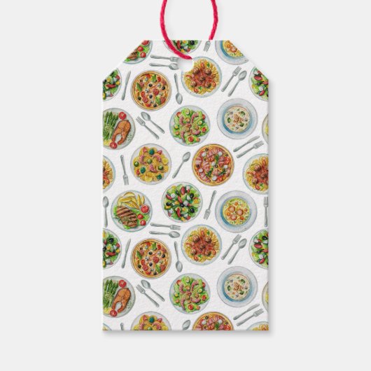 Étiquette cadeau alimentaire (Devant)