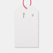 Étiquette Cadeau Ange (Dos)