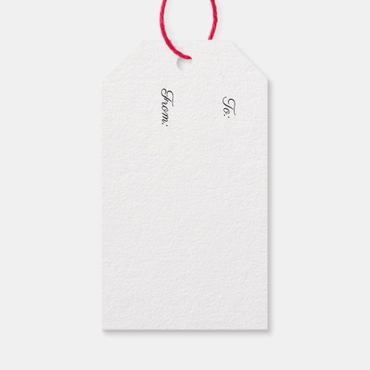 Étiquette Cadeau Ange (Dos)