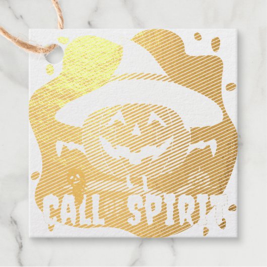 Étiquette-cadeau Appel de l'Esprit d'Halloween (Devant)