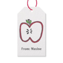 Étiquette cadeau Apple