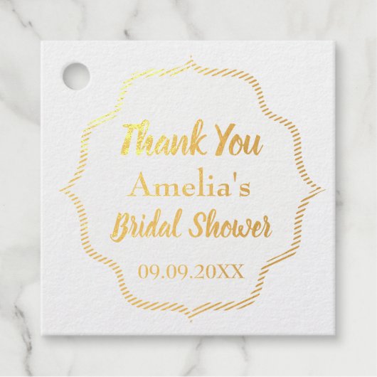 Étiquette-cadeau Aquarelle Lemons Positano Amalfi Carrelage (Devant)