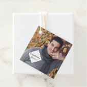 Étiquette cadeau aux diplômés (En situation)