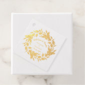 Étiquette-cadeau Avec Amour Et Merci Anniversaire Mariage (Avec boite)