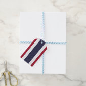 Étiquette cadeau avec drapeau de Thaïlande (With Twine)