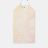 Étiquette Cadeau Baby shower Bouteilles (Dos)