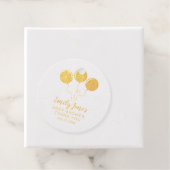 Étiquette cadeau Baby shower Foil Gold (Avec boite)