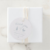 Étiquette-cadeau Baby shower Shake Rattle et Roll (Avec boite)
