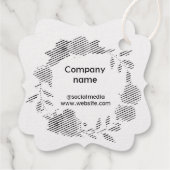 Étiquette-cadeau Balise cadeau (Dos)