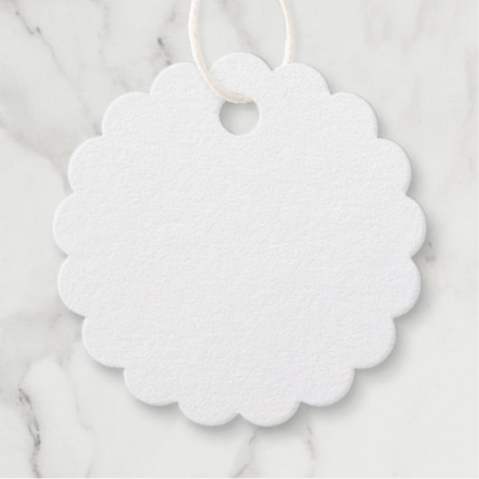 Étiquette-cadeau Balise Foil Favor (Devant)