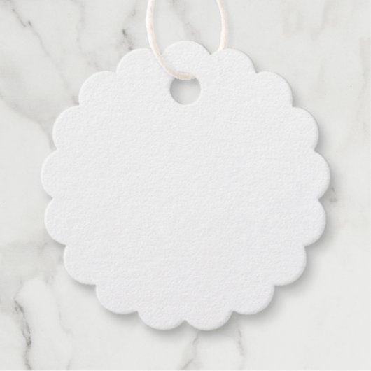 Étiquette-cadeau Balise Foil Favor (Devant)