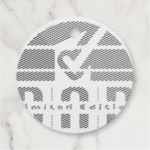 Étiquette-cadeau Balise Foil Favor (Dos)