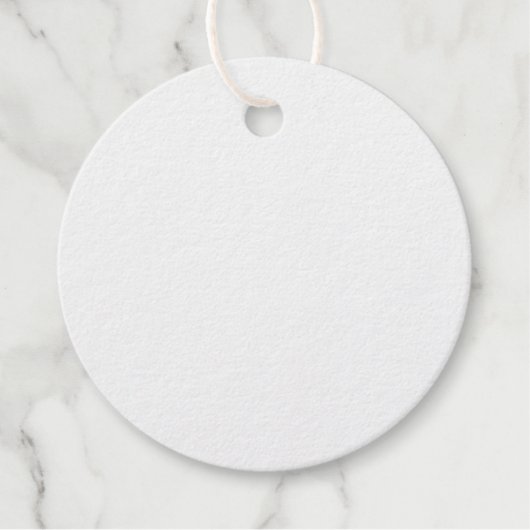 Étiquette-cadeau Balise Foil Favor (Devant)