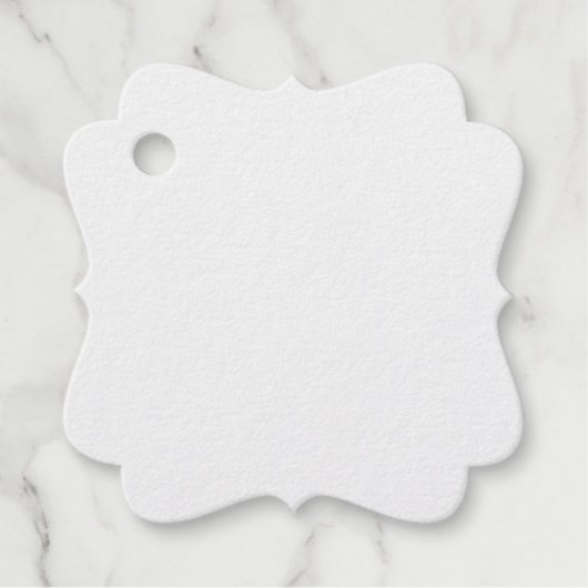 Étiquette-cadeau Balise Foil Favor (Devant)