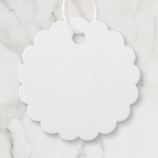 Étiquette-cadeau Balise Foil Favor (Devant)