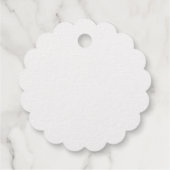 Étiquette-cadeau Balise Foil Favor (Dos)