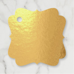 Étiquette-cadeau Balise Foil Favor