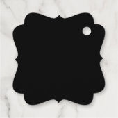 Étiquette-cadeau Balise Foil Favor (Dos)