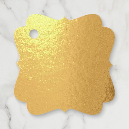 Étiquette-cadeau Balise Foil Favor (Devant)