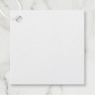 Étiquette-cadeau Balise Foil Favor