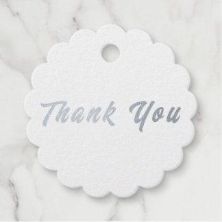 Étiquette-cadeau Balise Foil Favor