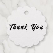 Étiquette-cadeau Balise Foil Favor (Dos)