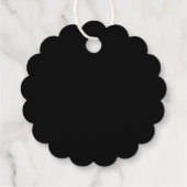 Étiquette-cadeau Balise Foil Favor (Dos)