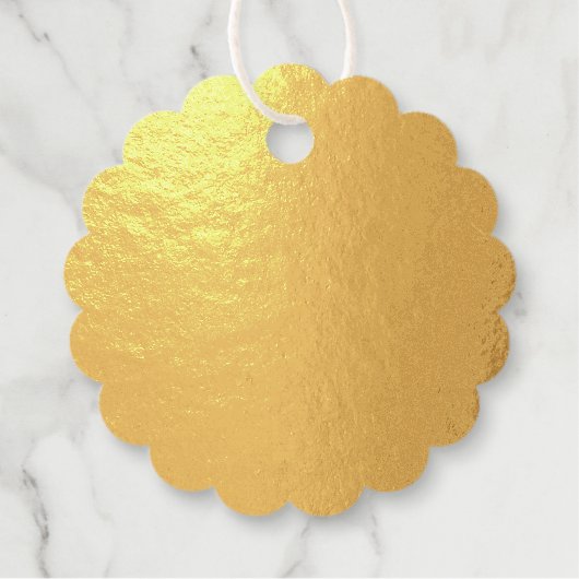 Étiquette-cadeau Balise Foil Favor (Devant)