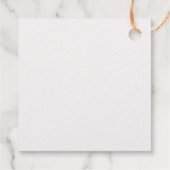 Étiquette-cadeau Balise Foil Favor (Dos)
