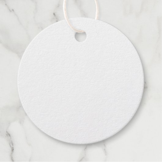 Étiquette-cadeau Balise Foil Favor (Devant)