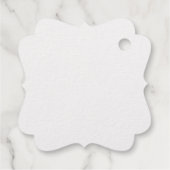 Étiquette-cadeau Balise Foil Favor (Dos)