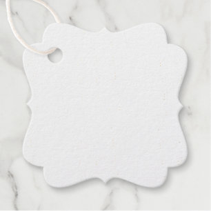 Étiquette-cadeau Balise Foil Favor