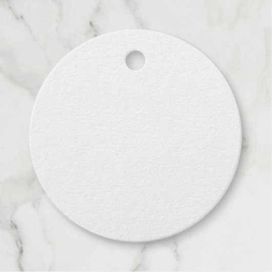 Étiquette-cadeau Balise Foil Favor (Devant)