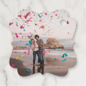 Étiquette-cadeau Balises de préférence du mariage Sparkler Light Up (Dos)