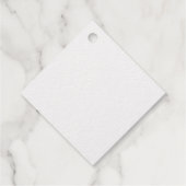 Étiquette-cadeau Balises de préférence Foil Diamond (Dos)