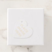 Étiquette-cadeau Balises de préférence pour le coeur (Avec boite)