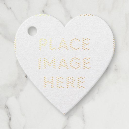 Étiquette-cadeau Balises de préférence pour le coeur (Devant)