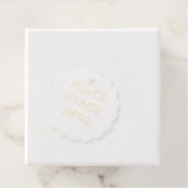 Étiquette-cadeau Balises Foil Foil (Avec boite)