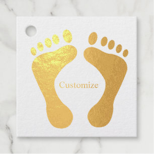 Étiquette-cadeau Barefoot Beach Bum Thunder_Cove