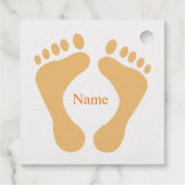 Étiquette-cadeau Barefoot Beach Bum Thunder_Cove (Dos)