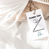 Étiquette cadeau baseball, Étiquettes merci