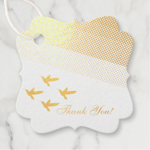 Étiquette-cadeau Belle année de Merci des colibris