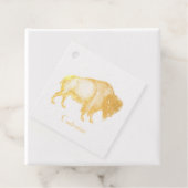 Étiquette-cadeau Big Bison Buffalo Thunder-Cove (Avec boite)