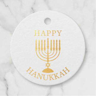 Étiquette-cadeau Bonne Hanoukka