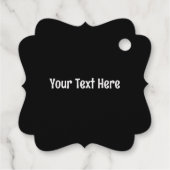 Étiquette-cadeau Boucles de noeuds Celtiques irlandais entrelacées  (Dos)