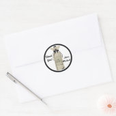 Étiquette cadeau bouteille de vin (Enveloppe)