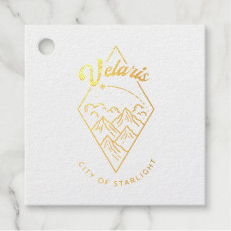 Étiquette-cadeau Cadeau de Velaris / Mariage / Fête