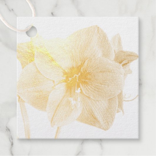 Étiquette-cadeau Cadeaux de fleurs spéciales (Devant)