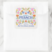 Étiquette cadeau Carré personnalisé (Sac)